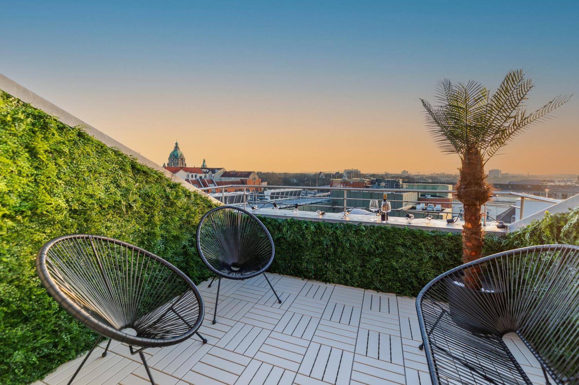 Nestup - 130 Qm Maisonette-penthouse - Dachterrasse Mit Exklusivem Panoramablick